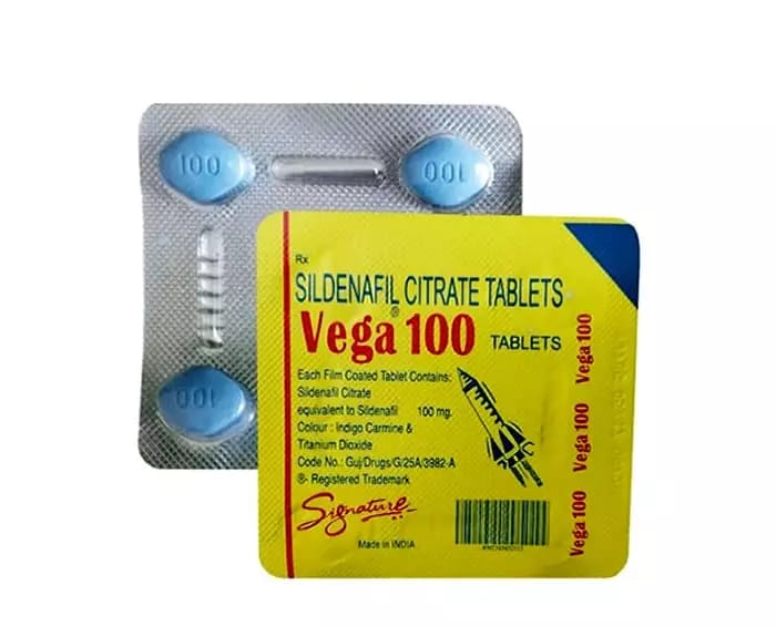 Vega 100 mg 5 packs 20 tablets